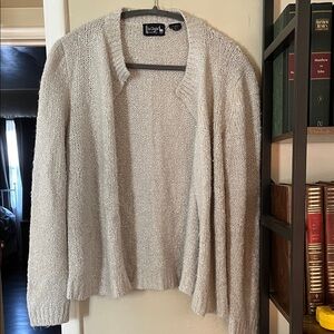 Le Chateau Women's Beige Cardigan